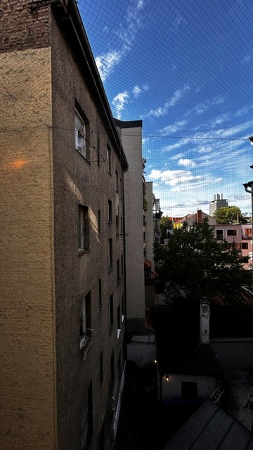 Blick Flur zum Innenhof