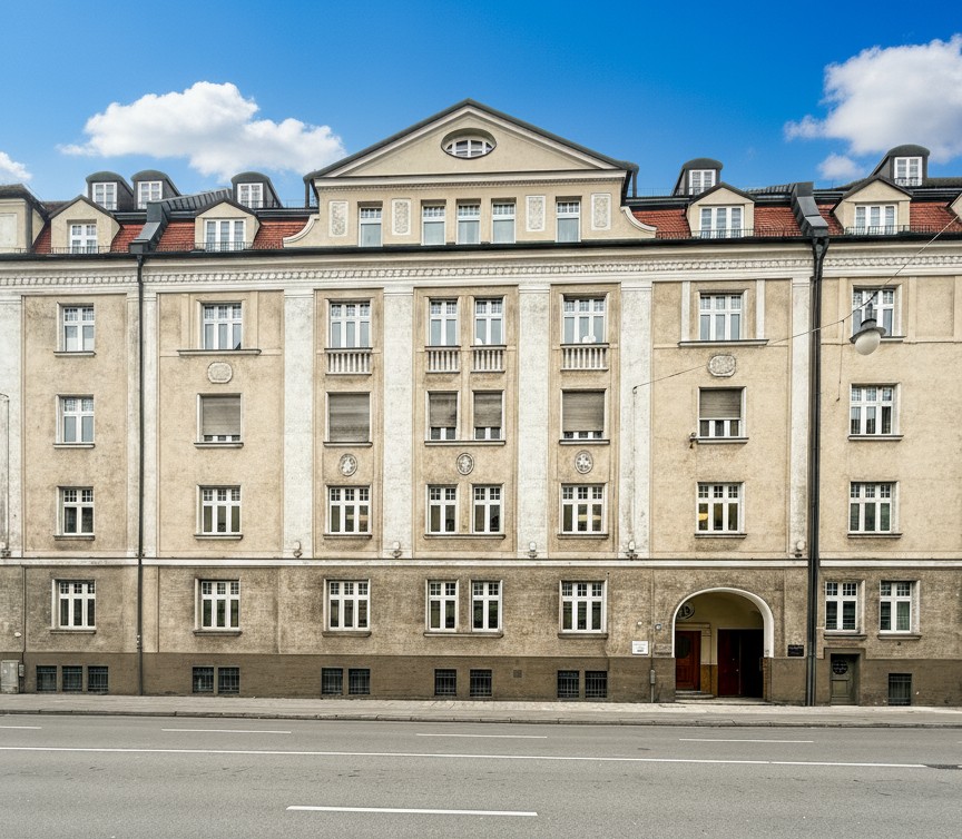 Denkmalgeschütztes Bürogebäude